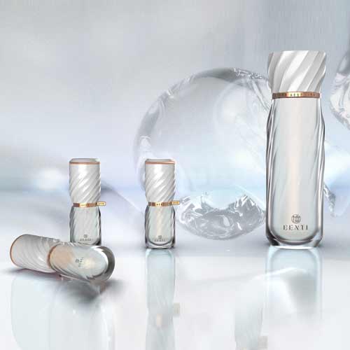 品牌設計案例生物細胞營養液瓶型設計
